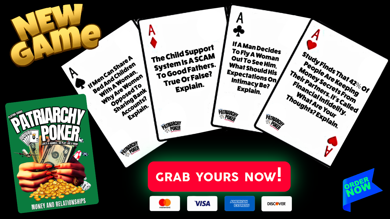 Patriarchy Poker-Money And Relationships Playing Cards
